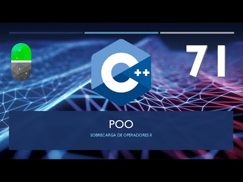 Curso C++. Sobrecarga de operadores II. Operadores inserción y ==. Video 71