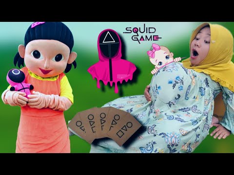 Drama Ibu Hamil Lucu Melahirkan di Tolong Squid Game