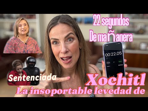 Los 22 segundos de Xochitl en mañanera. De lanzar su candidatura en Palacio a ser casi invisible …