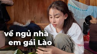 Em Phương Gái Bản Rủ Về Nhà Ngủ Để Ăn Tết Lào Vui Nhất Tây Bắc..!!