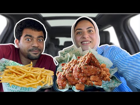 جربنا منيو كامل لأجنحة الدجاج من WING STOP  🍗🐔