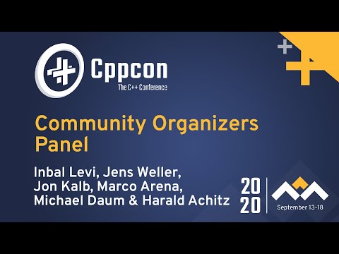 C++ Community Organizers Panel