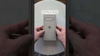 Unboxing the new #Pixel10 Pro XL #MadeByGoogle #GoogleGemini #ASMR