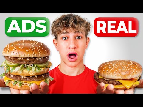 I Tested Fast Foods Ads VS Real Life!