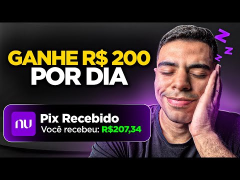 O Jeito mais RÁPIDO de Ganhar Dinheiro na Internet - Ganhe R$200 por Dia (Dinheiro Online)