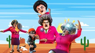 مقلب بيبي المدرسه الشريرة|scary little prankster التلفاز #scary  #gameplay #play #مقالب_مضحكه #مقالب