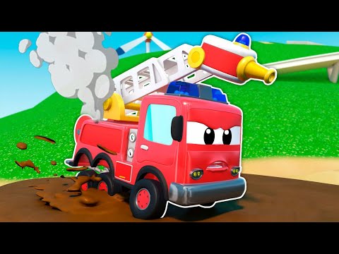 Fire Truck is STUCK in MUD! | Car Repair