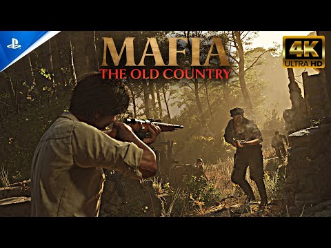 [4K Ultra HD] Mafia: The Old Country Gameplay Footage