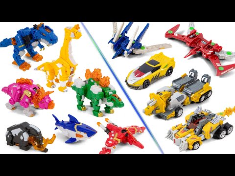 MiniForce SuperDinoPower SuperDino7 EngineBot Full Custom Tyranno Retouch Transformation