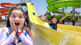 Ellie Wendy & Bobby Learn Water Park Rules for Kids! Safety & Fun Adventure 💦