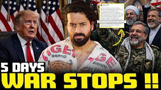 🚨WAR STOPS 🚨 TRUMP got Scared 😨| IRAN won WAR 🤯| Aye Jude ✊