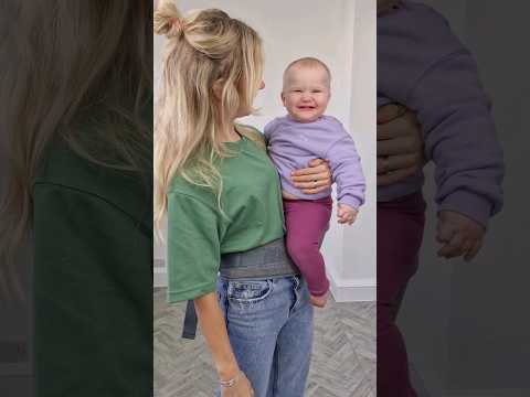 The perfect baby hip seat carrier โค๏ธ #hipseat #babyseat #babywearing #babycare #babyproducts