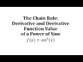 Trigonometric Functions and Derivatives