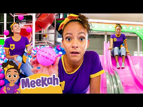 The Ball Pit Challenge! 🔴🔵🟡| Top Meekah Moments | Blippi and Meekah Kids TV