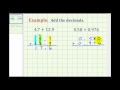 Decimal Addition Concepts and Techniques