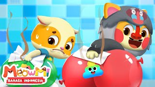Cara Bersihkan Belakangku ? | Lagu Kebiasaan Baik Anak-anak | MeowMi Family Show Bahasa Indonesia
