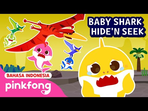 Keluarga Hiu Petak Umpet di Dunia Dinosaurus | Kartun Anak | Pinkfong Indonesia