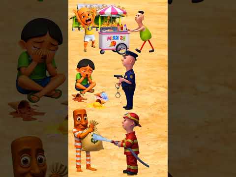 Hamood Habibi sedang bertugas di kampung Upin Ipin #shorts #kartun #upinipin