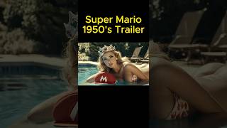 SUPER MARIO 1950’s Super Panavision #shorts #1950s #superpanavision70 #supermario #mario