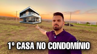 ESSA SERÁ A PRIMEIRA CASA CONSTRUÍDA NESSE CONDOMÍNIO DE MÉDIO PADRÃO - PODE SER SUA