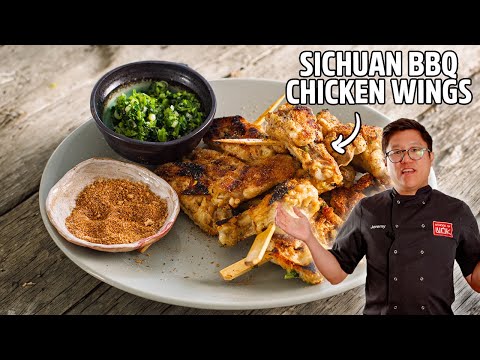 Sichuan BBQ Chicken Wings | Spicy Grilled Wings
