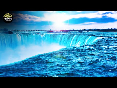 8h - SCHLAFMUSIK || Tiefe Entspannung || Stressabbau •❯ Meditationsmusik ❯❯ Wasserfall