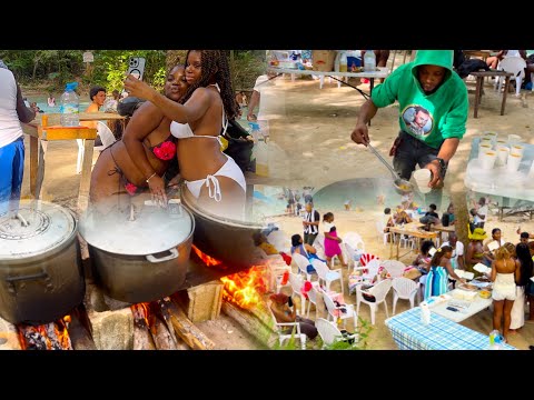 We Book This Jamaican Local Chef To Cook For Ours Group Of 40 Person￼ We Never Expected This😳🤤😳