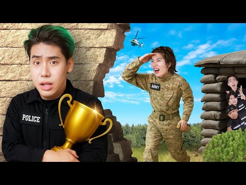 แข่งเอาชีวิตรอด 3 อาชีพ ตำรวจ ทหาร บอดี้การ์ด ใครแกร่งที่สุด?!  (SPD)