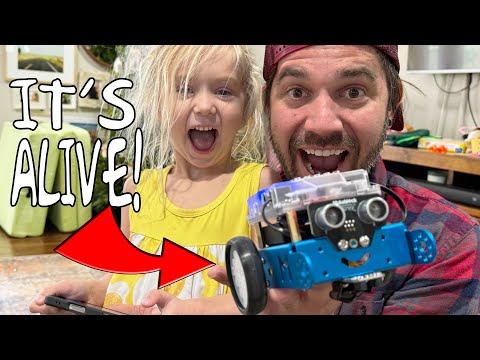 we are ready when A.I. takes over the world now! | built our first real robot!