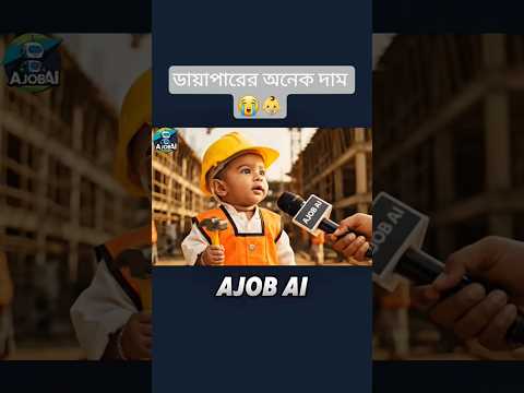 ডায়াপারের অনেক দাম 😭👶 | Viral AI Baby Interview Series  #shortsfeed #funny #shorts