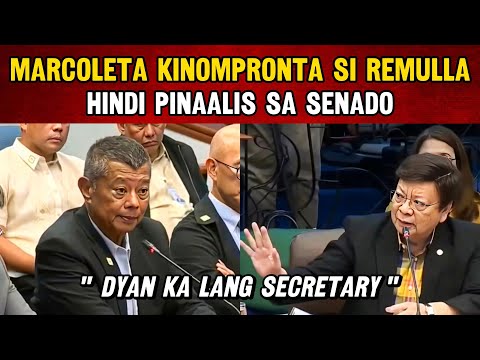 BOYING GINISA Sa SENADO, MARCOLETA Tiniyak Ang APPLICATION Ni DISCAYA Sa WITNESS PROTECTION