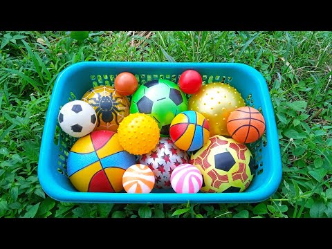 Mencari Bola Basket, Balon Berhadiah Mobilan, Ikan, Bola Sepak, Bola Warna Warni, Bola Kejutan,Popit