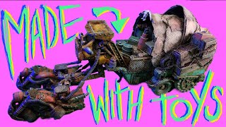 I Made A SCRAP WAGON Using KIDS TOYS!