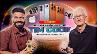 🔴Exclusive Interaction With Tim Cook, CEO, Apple | iPhone Air, eSIM, Apple Watch & More🔥🔥🔥