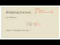Mastering Multiplying Fractions