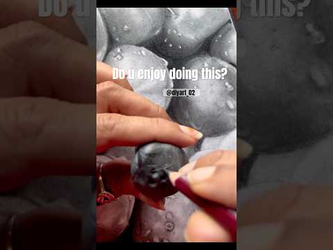 Do u enjoy doing this ? #drawing #beautiful realistic #charcoal #art #trend #shorts