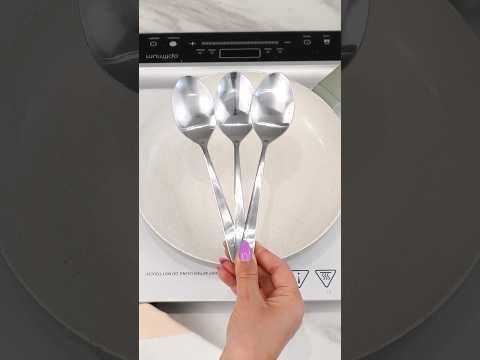 Put 3 Spoons on Your Frying Pan. What Happens Next Is a Genius Cooking Trick! #kitchentricks