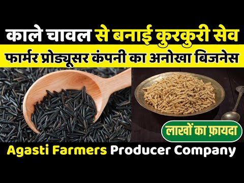 फार्मर प्रोड्यूसर कंपनी की काला चावल खेती,Black Rice Farming,Black Rice Cultivation,Dhan Ki Kheti