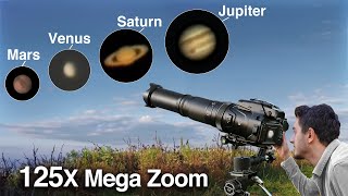 世界で一番ズームが可能なカメラを試す | 3,000mm