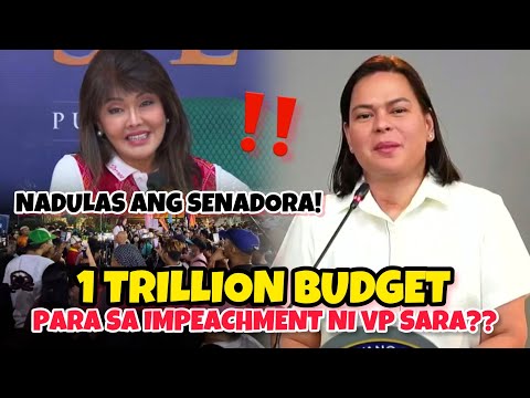 SEN. IMEE MARCOS NADULAS! 1 TRILLION PARA SA IMPEACHMENT NI VP SARA?