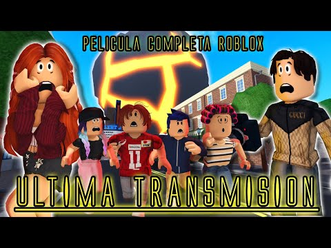 ULTIMA TRANSMISIÓN | Pelicula completa ROBLOX | #roblox #robloxhistoria #bloxburg #brookhavenrp