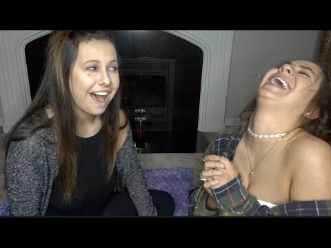 DRUNK MAKEUP TUTORIAL WITH MY SISTER