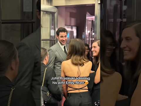Emily & John: Hollywood Fame, Real-Life Perfect Chemistry 💞.#EmilyBlunt #johnkrasinski