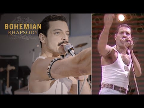 Bohemian Rhapsody | Live Aid Side by Side: 
