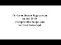 Understanding Linear Regression in Investments