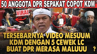 KANG DEDI MULYADI AKAN DICOPOT DARI GUBERNUR OLEH DPRD JABAR? IMBAS VIDEO M3SUM KDM TERBONGKAR?