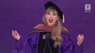 Taylor Swift - Doctor of Fine Arts - NYU commencement speech, May 18 2022