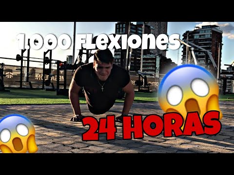 😱 RETÓ FITNESS IMPOSIBLE 😱 1.000 FLEXIONES en 24hs 😳