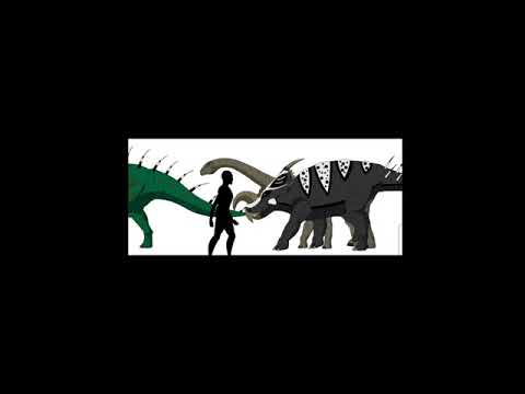 Dinosaurs size comparisons in 10 seconds.