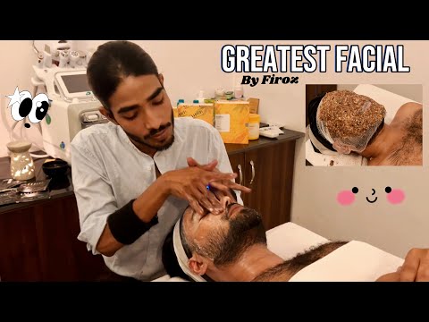 Greatest Facial + Head Massage Of All Time by Firoz | Flourish Salon Dehradun | ASMR 😴